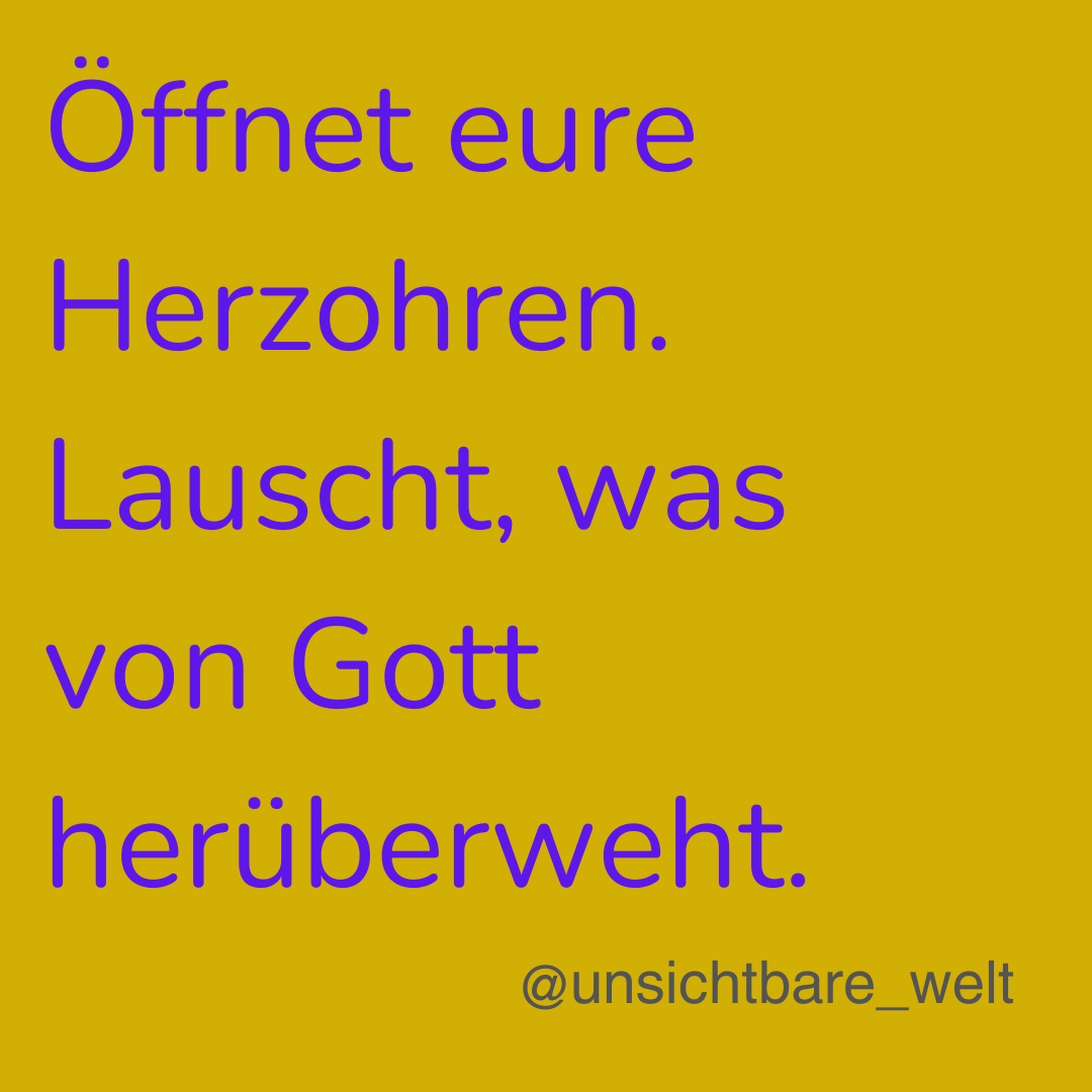 Sinnspruch Bild