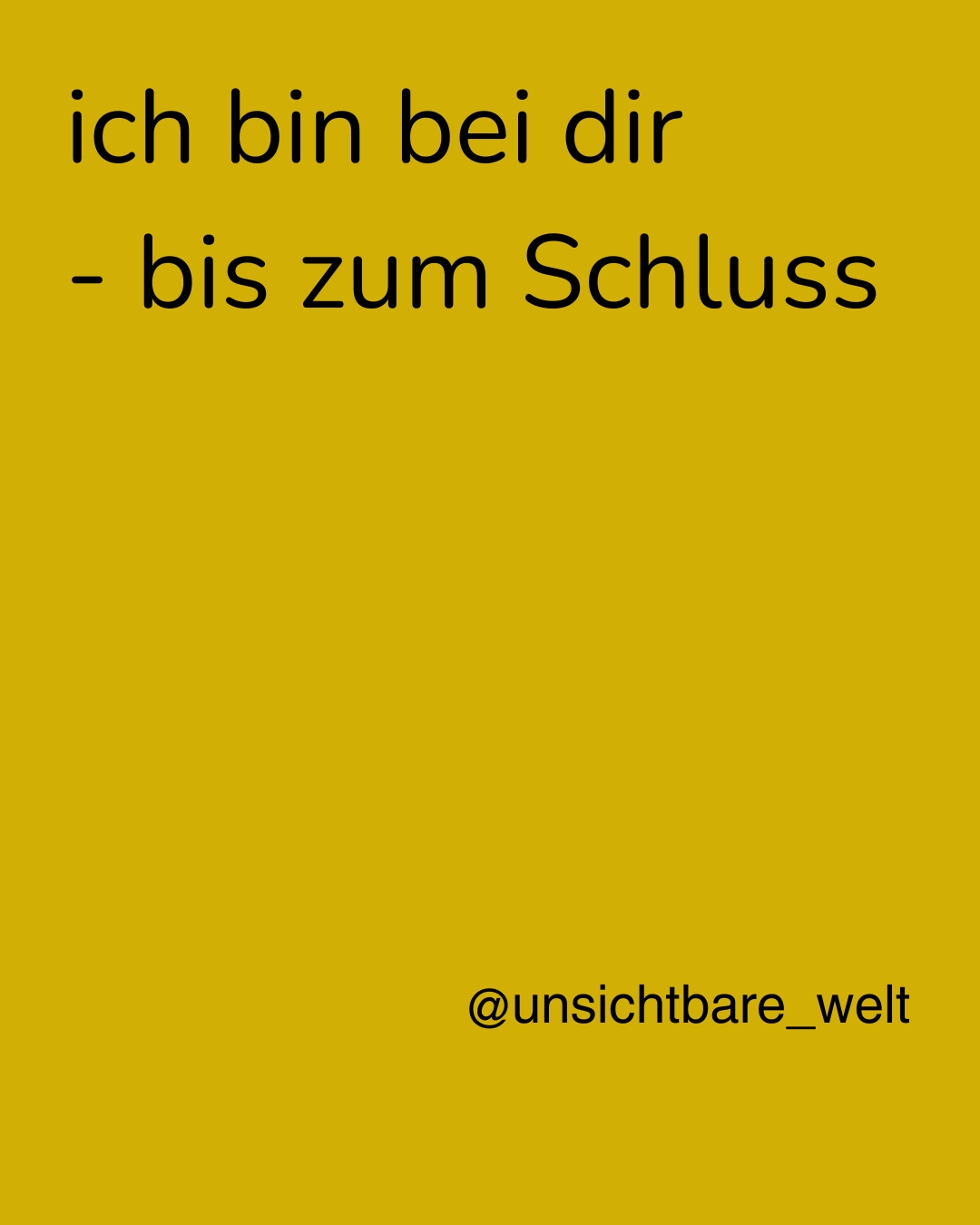 Sinnspruch Bild