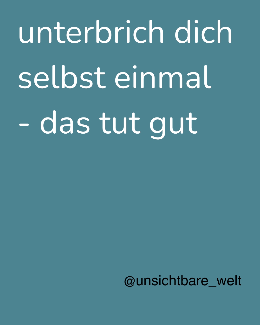 Sinnspruch Bild