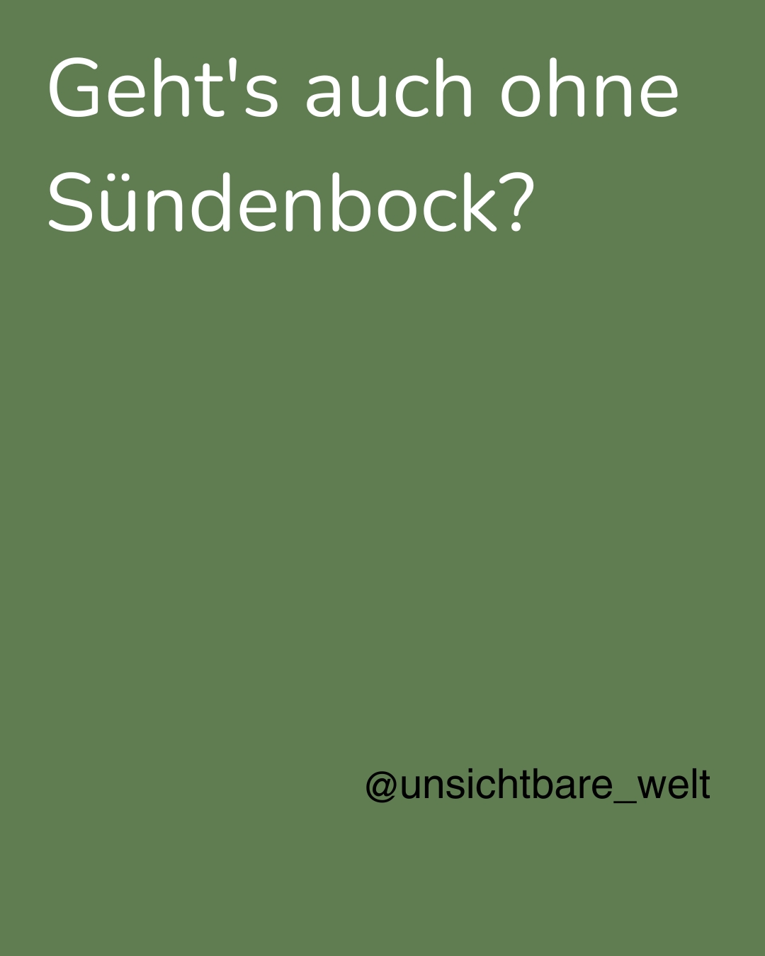 Sinnspruch Bild