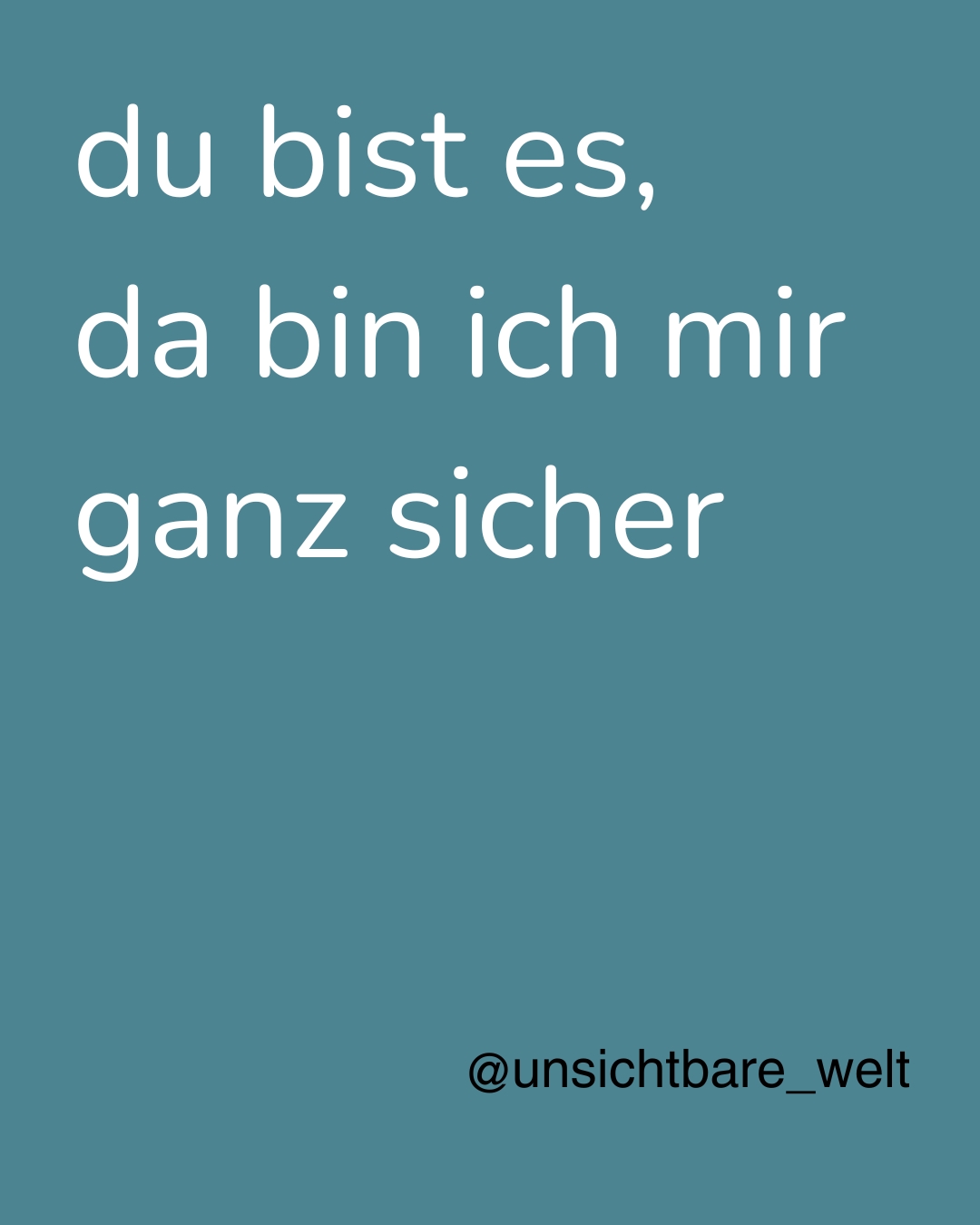 Sinnspruch Bild