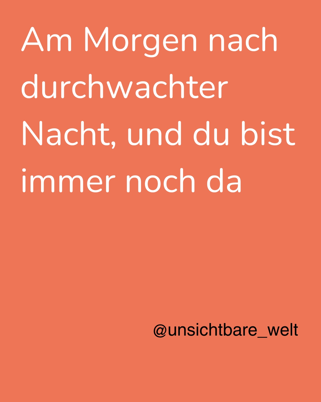 Sinnspruch Bild