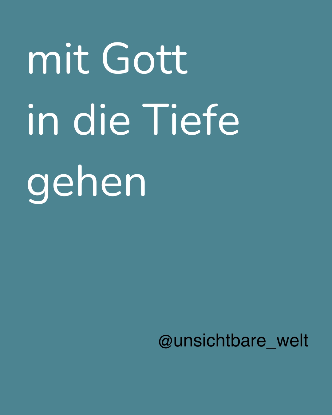 Sinnspruch Bild
