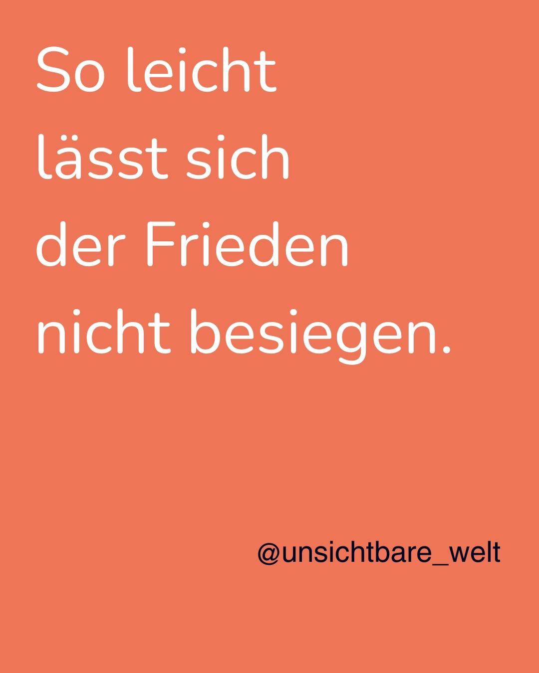 Sinnspruch Bild