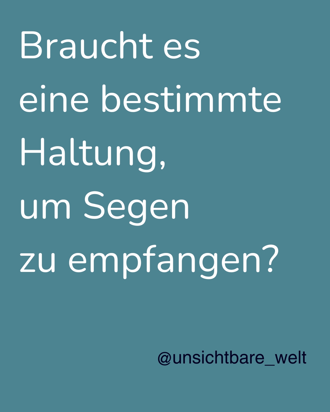 Sinnspruch Bild