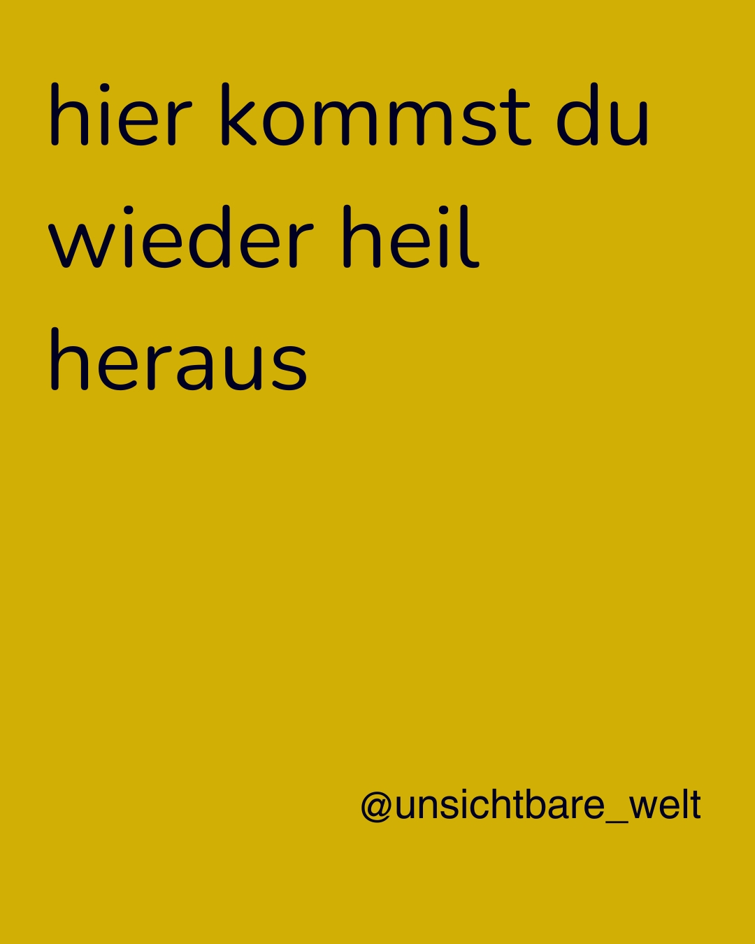 Sinnspruch Bild