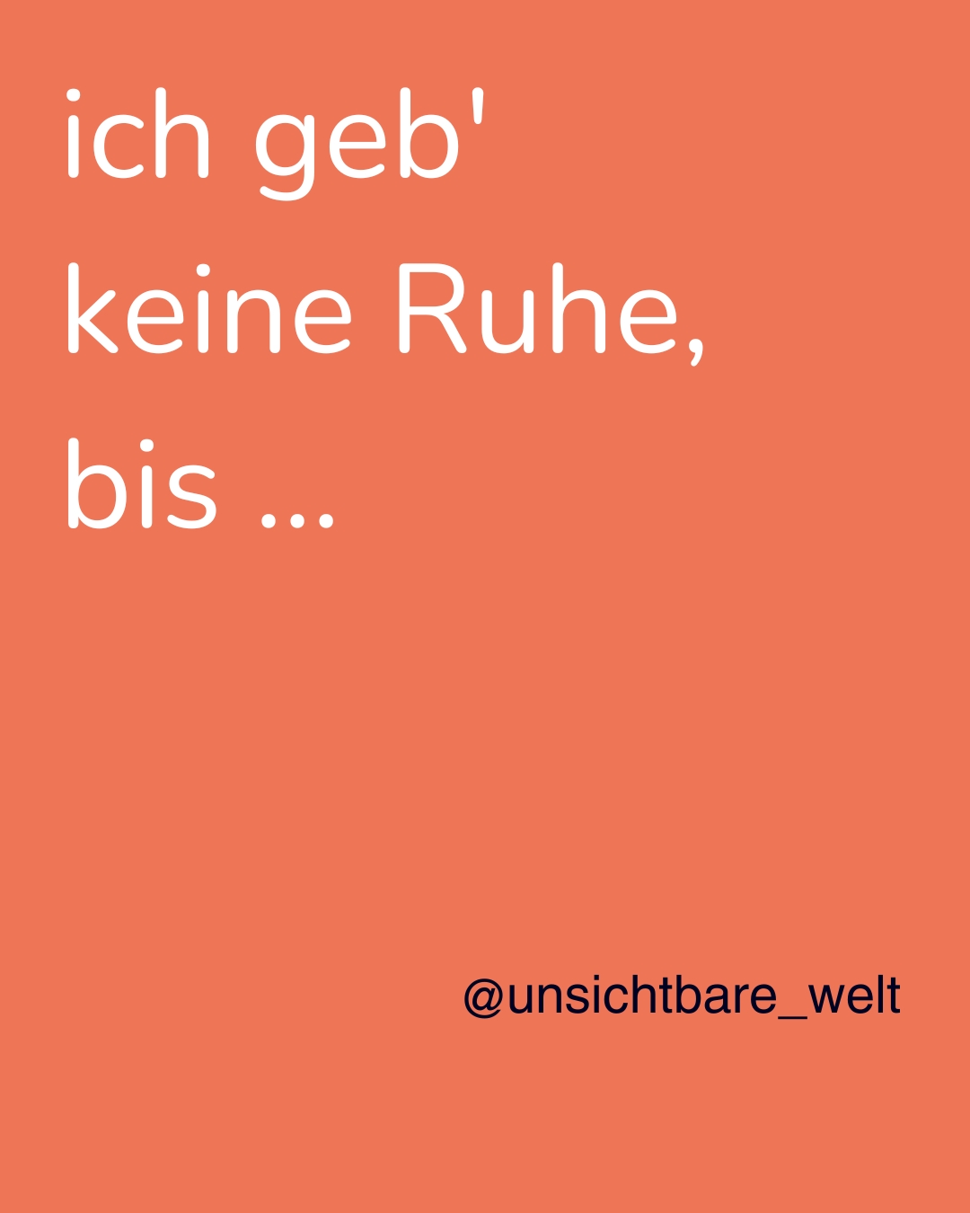 Sinnspruch Bild