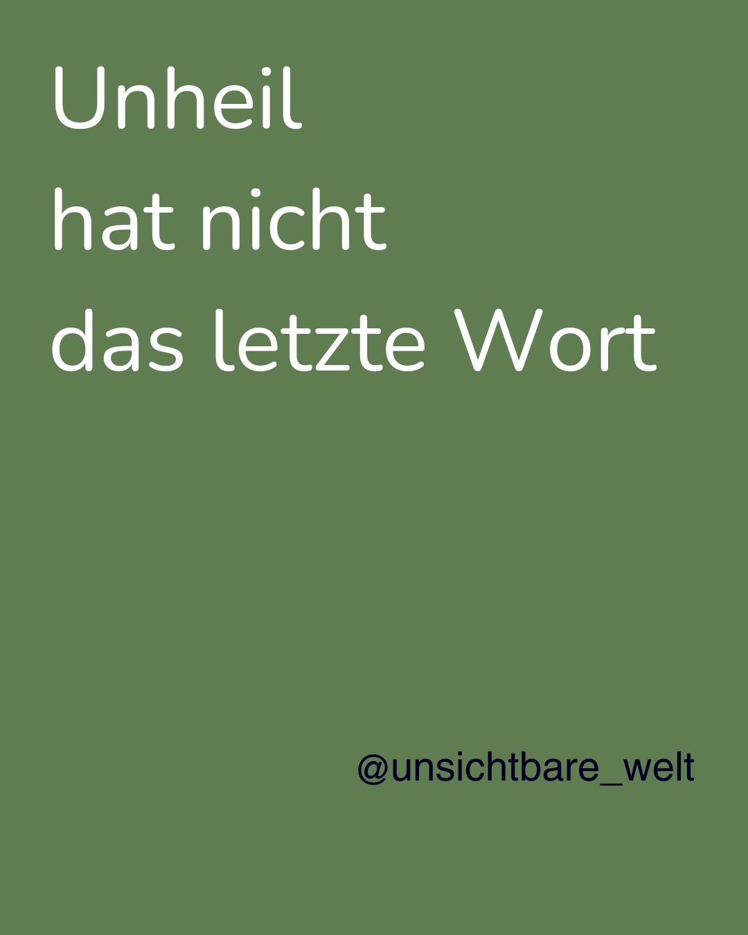Sinnspruch Bild