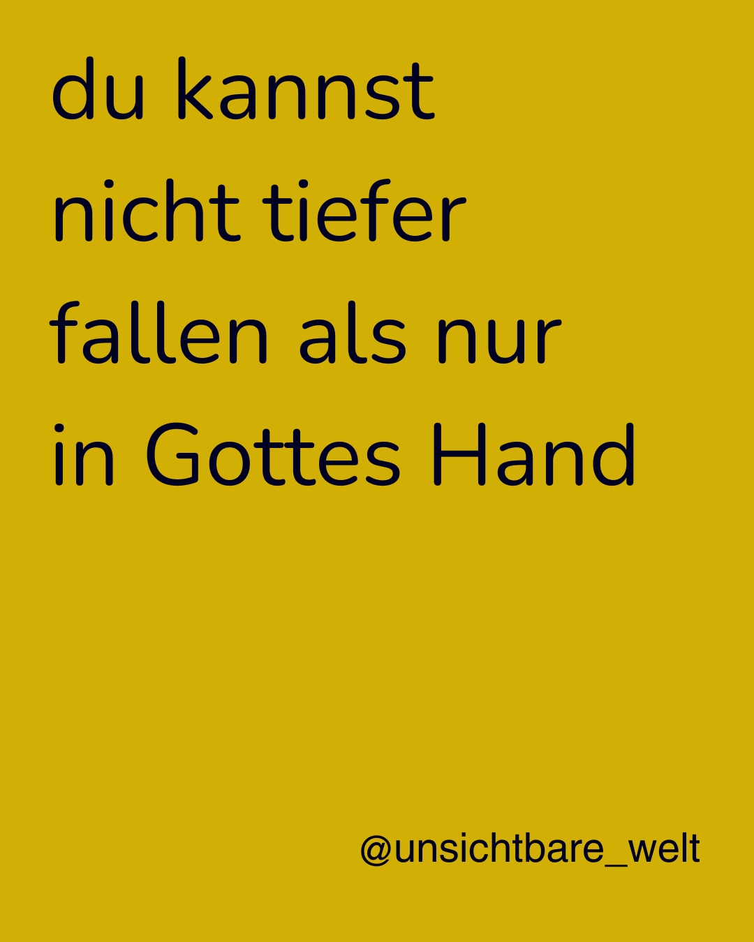 Sinnspruch Bild