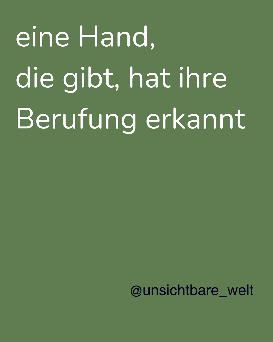 Sinnspruch Bild