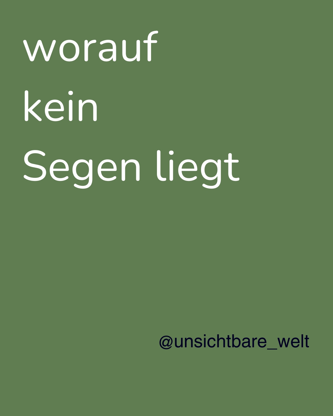 Sinnspruch Bild