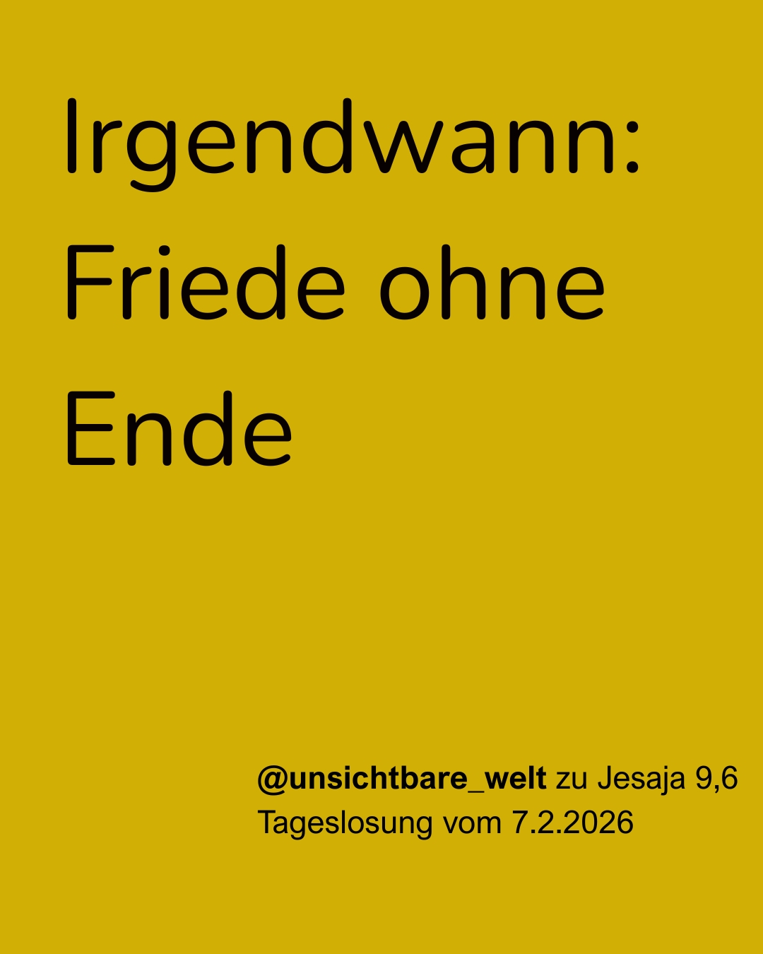 Sinnspruch Bild