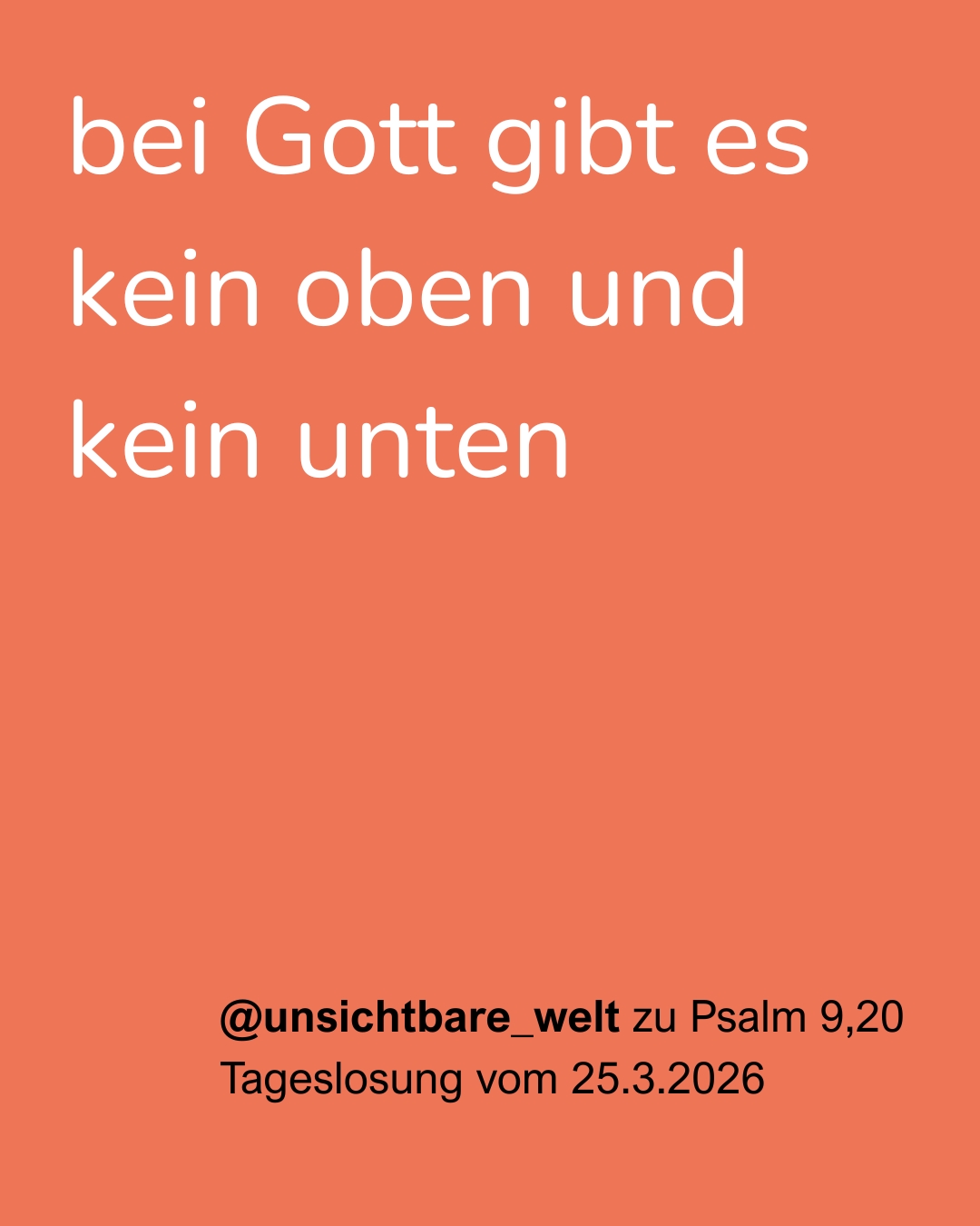 Sinnspruch Bild