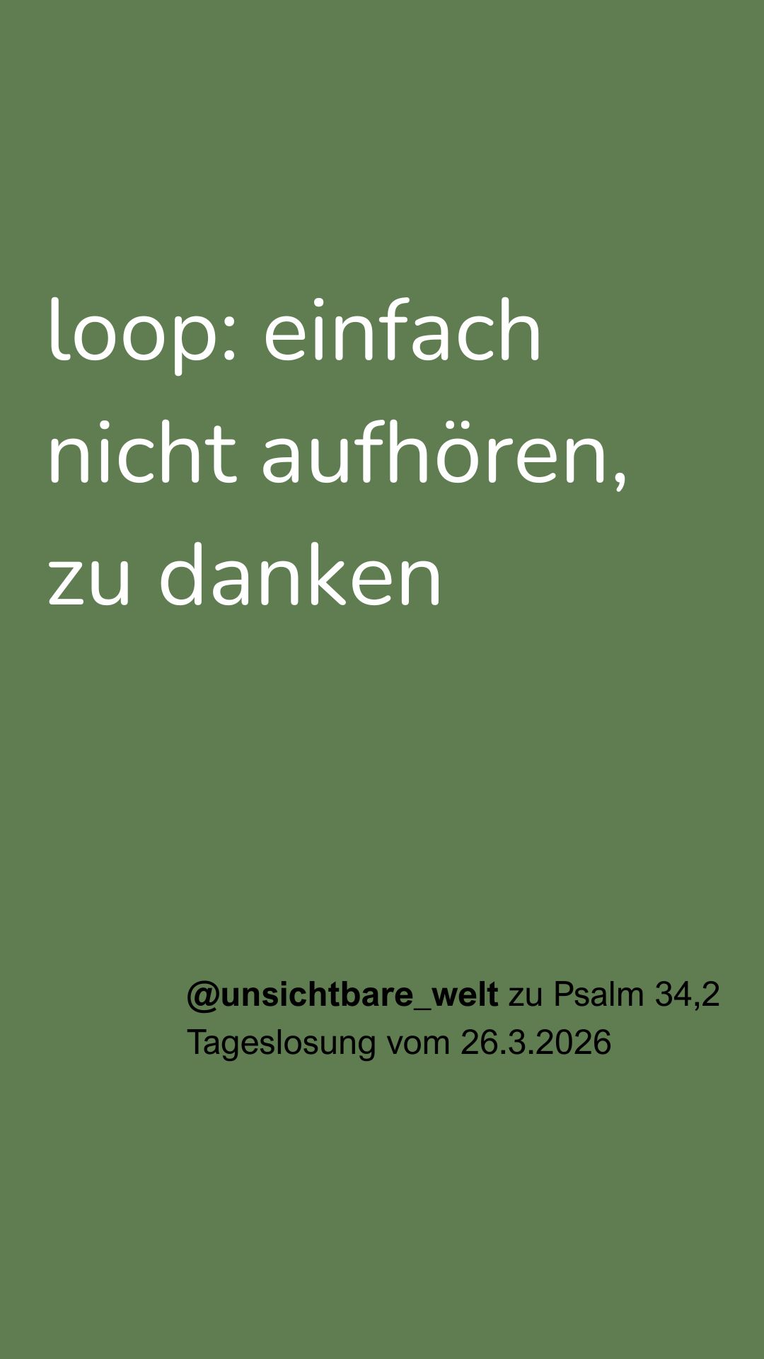 Sinnspruch Bild