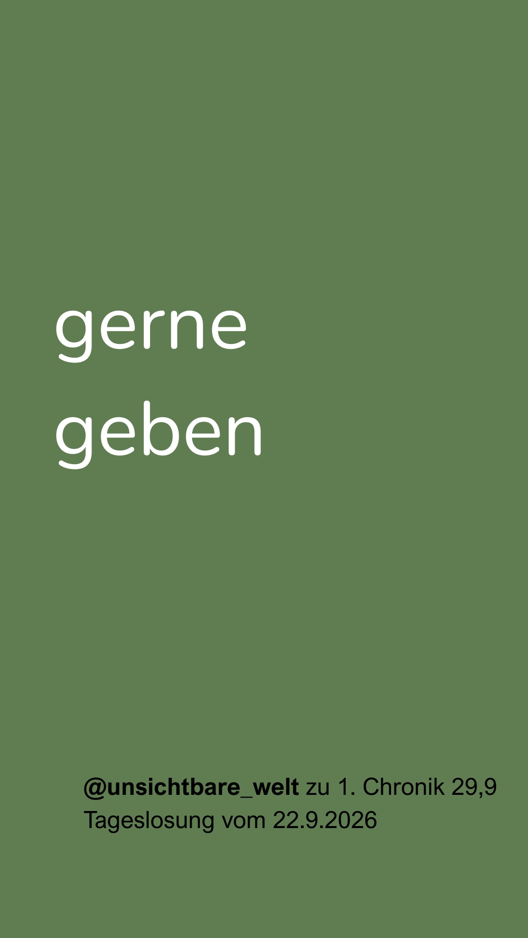 Sinnspruch Bild