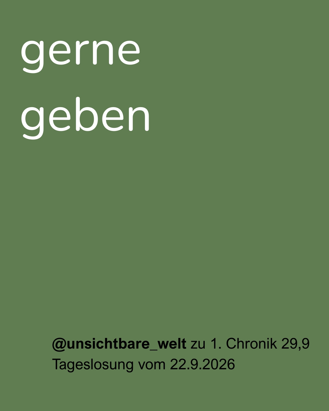 Sinnspruch Bild