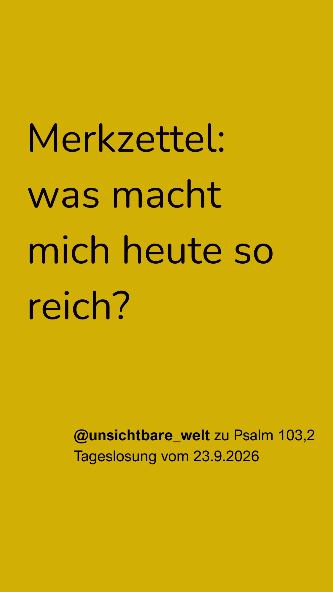 Sinnspruch Bild